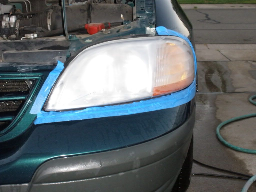 Headlight Sanding with Photos Volkswagen Passat Forum